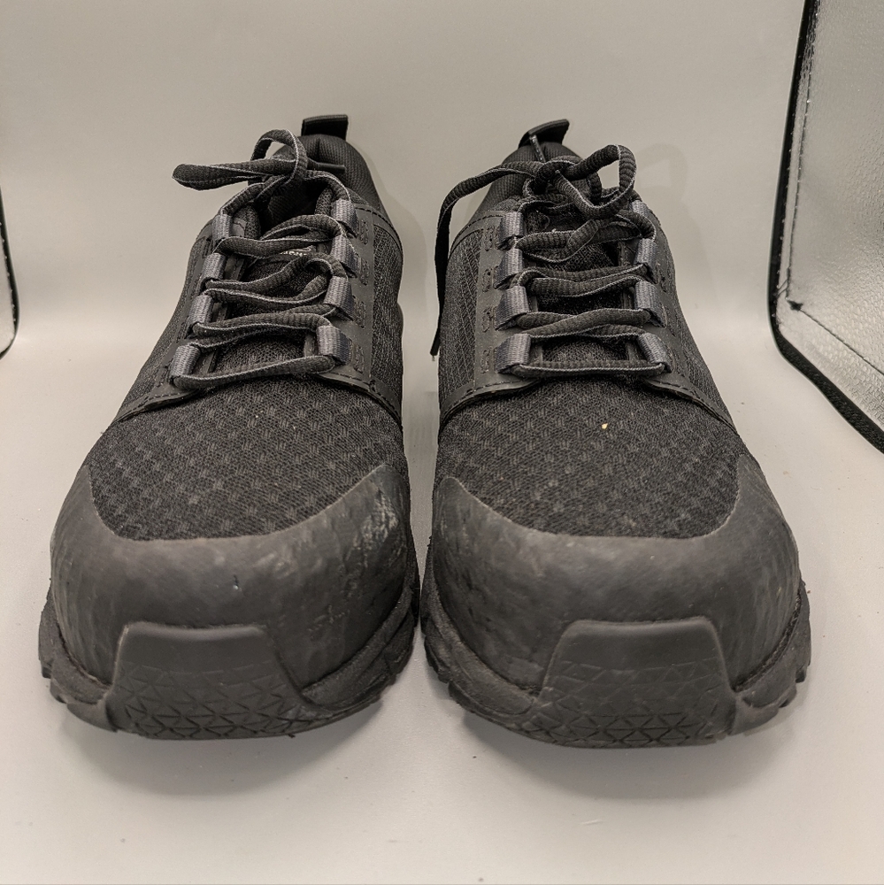 Timberland Pro Radius Composite toe Shoes Anti-fatigue Black Womens Sz 9 M